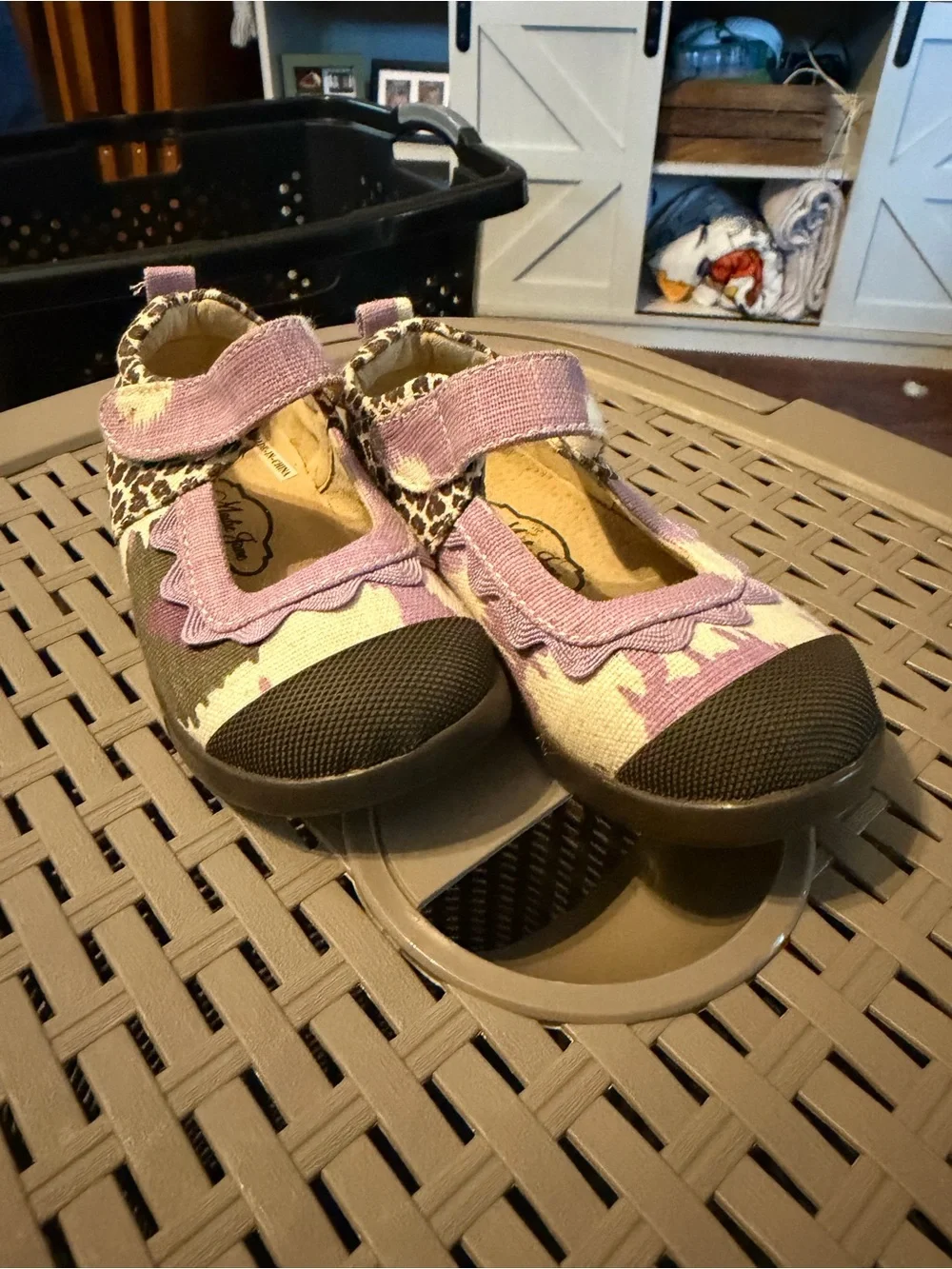 Matilda Jane Purple and White Canvas Shoes